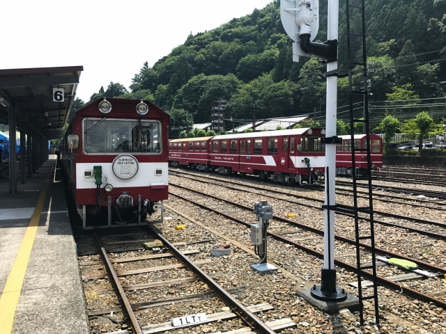 大井川鉄道アプト式列車