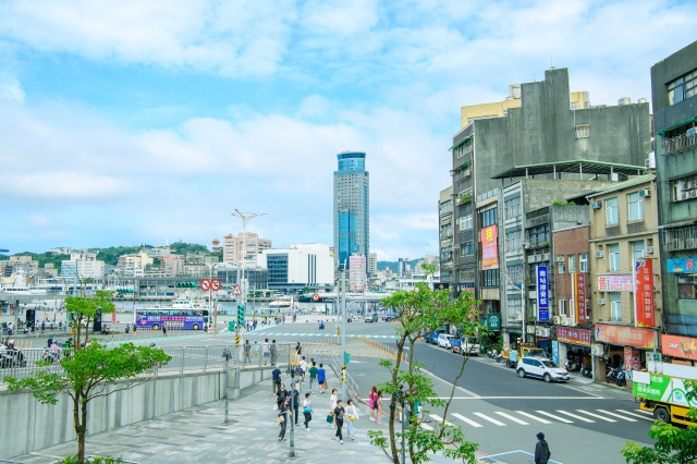 台湾の街並み