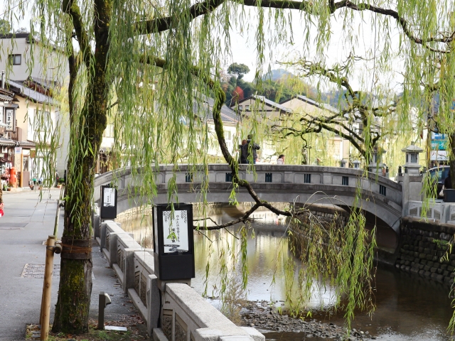 城崎温泉の街並み