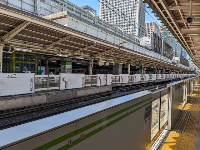 東京駅のホーム