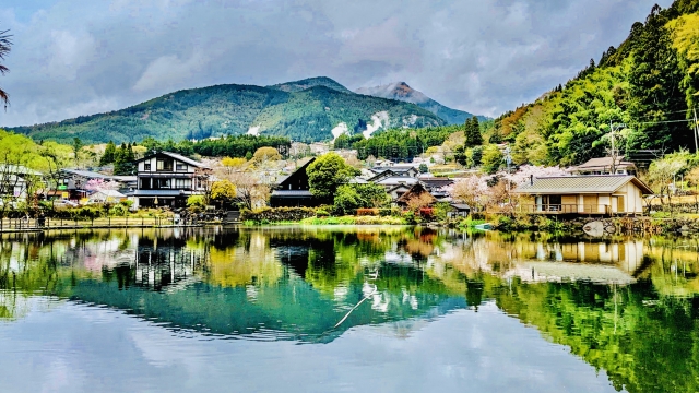 金鱗湖　由布院