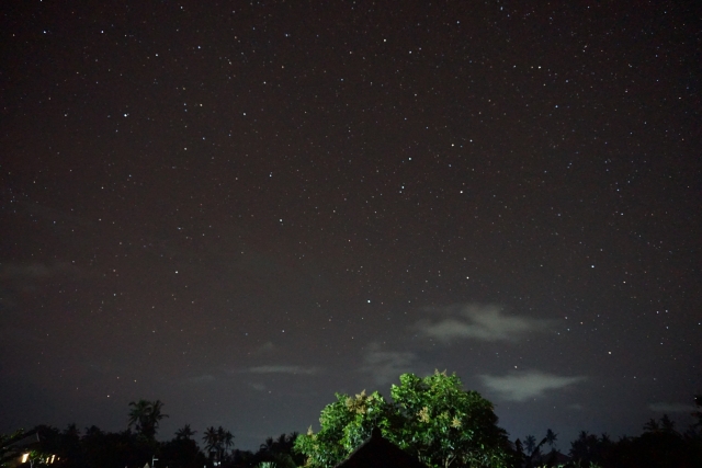 満天の星空