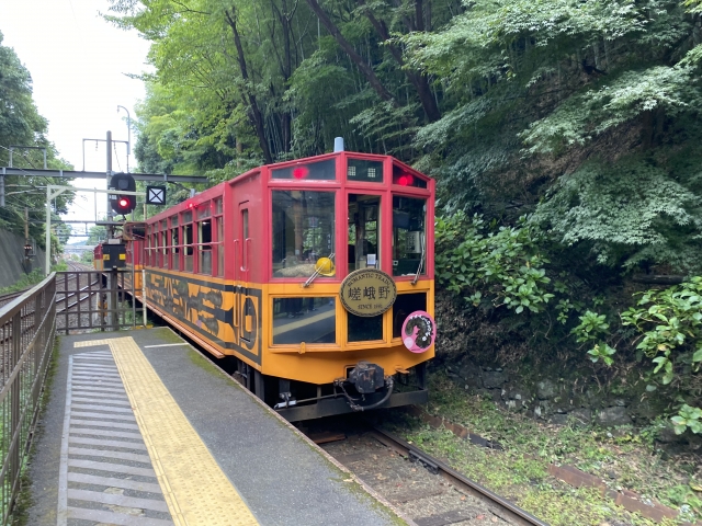 嵐山トロッコ列車