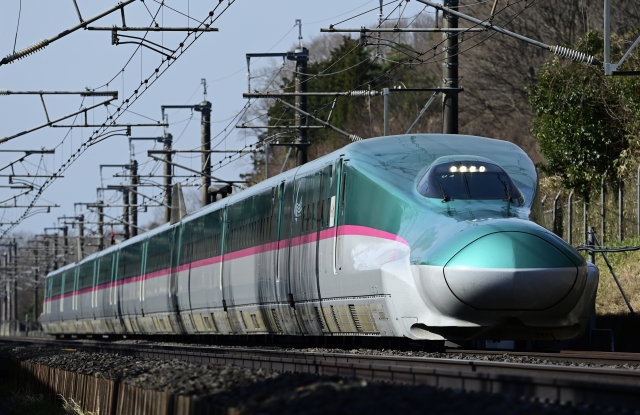 運行中の北海道新幹線