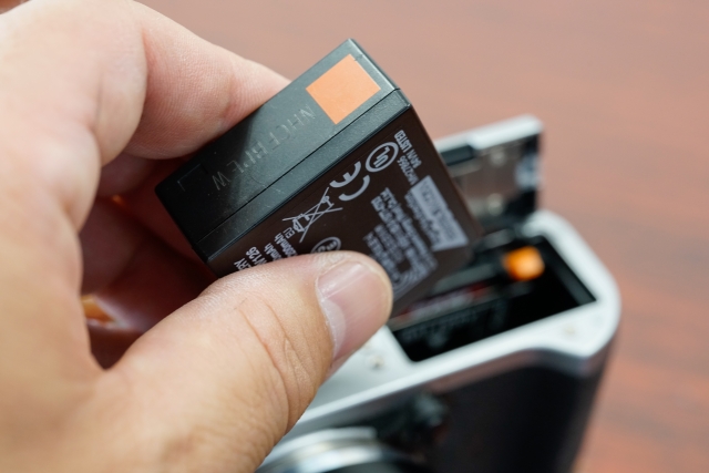 Camera battery replacement