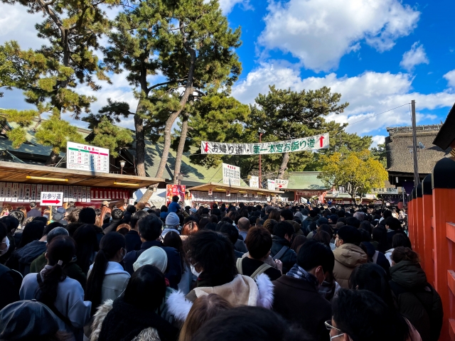住吉大社の初詣