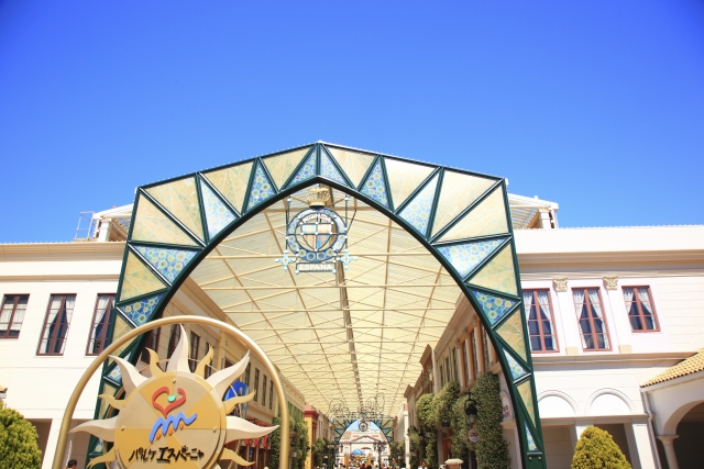 パルケエスパ－ニャの入り口