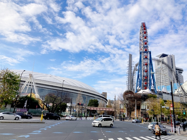 東京ドーム周辺の風景